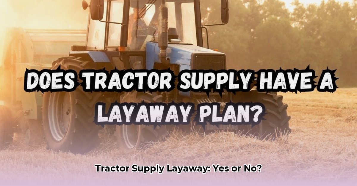 does-tractor-supply-have-layaway